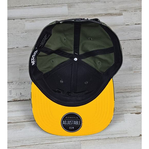 STAR WARS Officially Licensed Mandalorian Baby Yoda Snapback Hat Cap UNISEX NWT - Picture 4 of 6